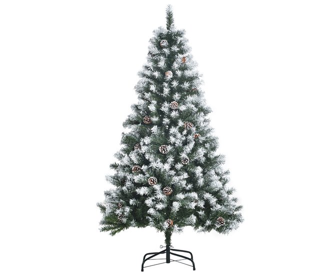 Árvore de Natal Artificial 180cm PVC HOMCOM, casa - natal Verde