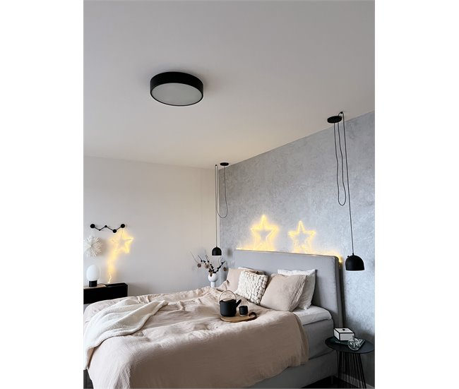 Beliani Decoração de parede KUNNARI Cinza