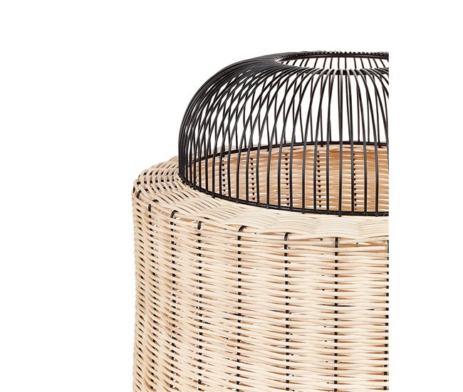 Beliani Candeeiro de mesa TANGANYIKA Natural