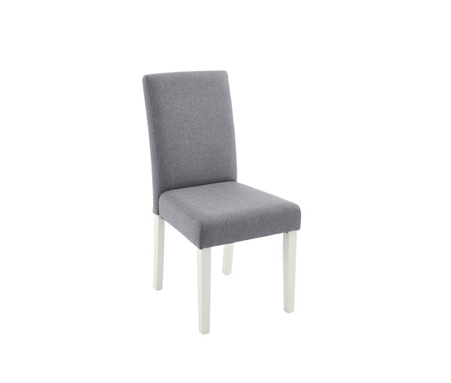 Conjunto de 2 cadeiras de jantar SOFIA  Cinza Claro