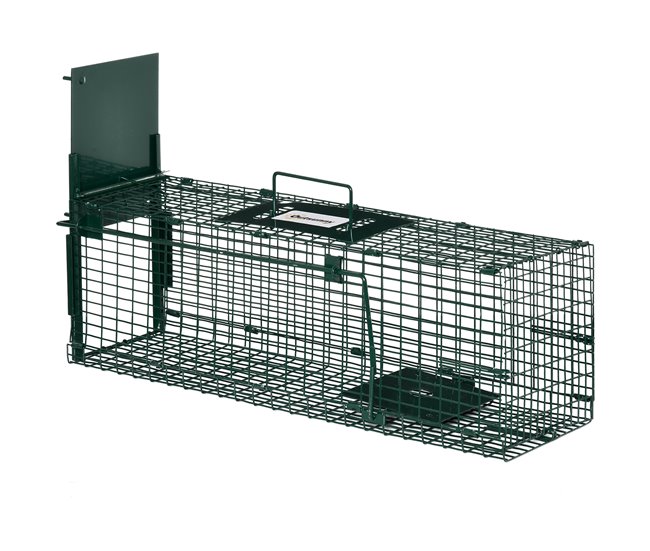 Armadilha para Animais Vivos Aço Outsunny Verde