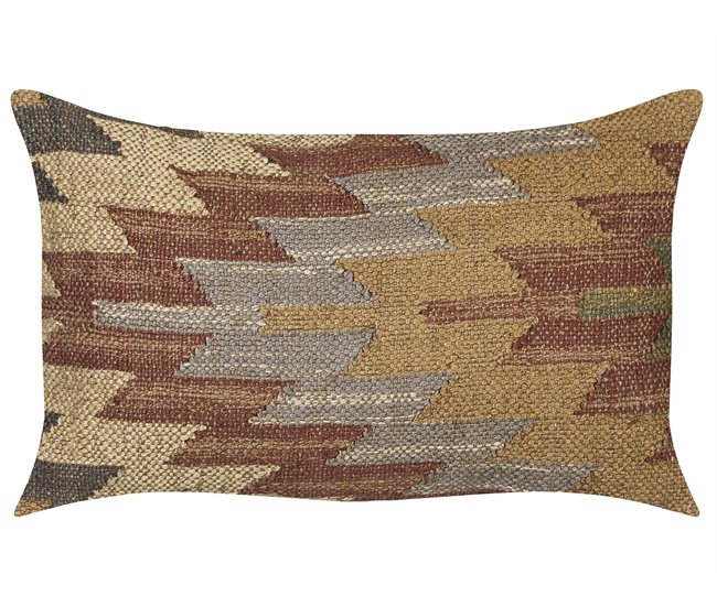 Beliani Almofada decorativa DEEPOR Multicor