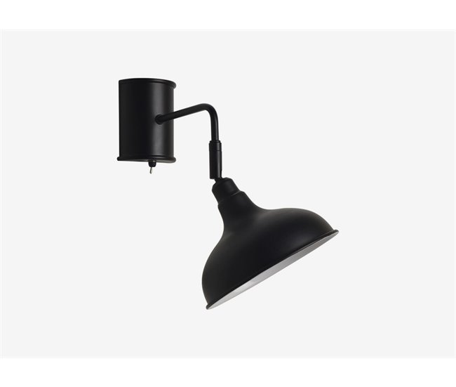 Candeeiro de metal preto LINCOLN 40W Preto