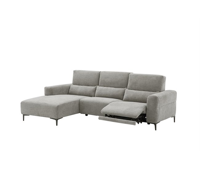 Chaise longue relax elétrica LEANIS Bege