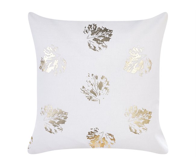 Beliani Almofada decorativa GOLDENROD 45x45 Branco