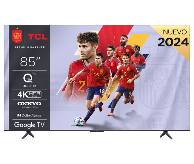 TV TCL C655 QLED Smart TV 4K Preto