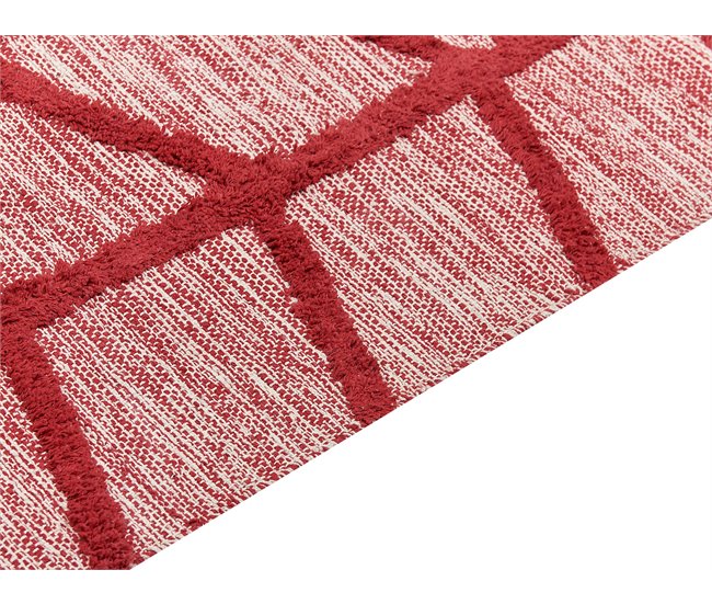 Beliani Pelos curtos SIVAS 160x230 Vermelho