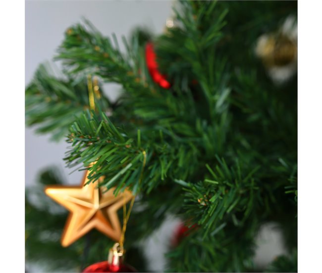 Árvore de Natal de efeitos reais Verde/ Cinza