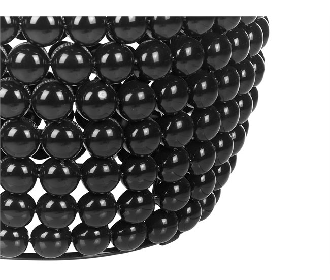 Beliani Mesa de apoio UHANA 62x62 Preto