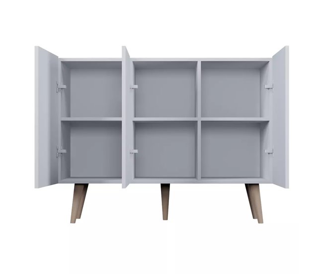 Arca de 3 portas Toronto Branco