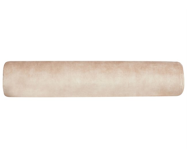 Beliani Chaise longue Terciopelo USSEL Bege