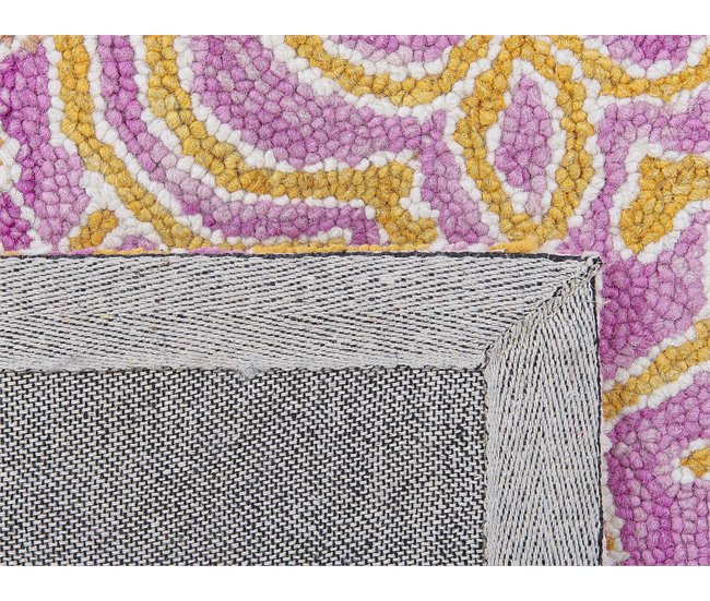 Beliani Vintage AVANOS 140x200 Mostarda