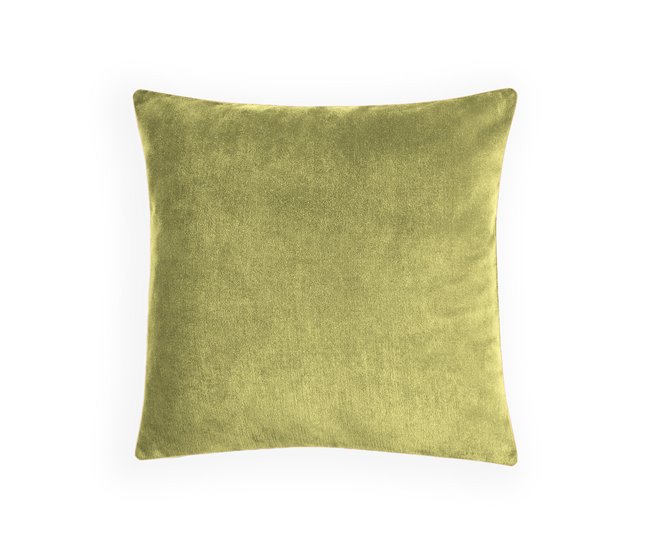  Acomoda Textil - 4 capas de almofada em veludo. Areia