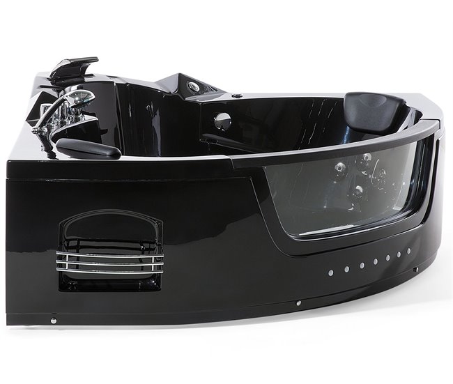Beliani Banheira de interior MARTINICA 144x198 Preto