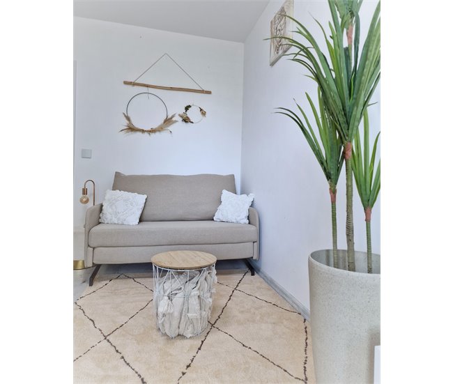 Beliani Planta artificial DRACAENA ANITA Verde