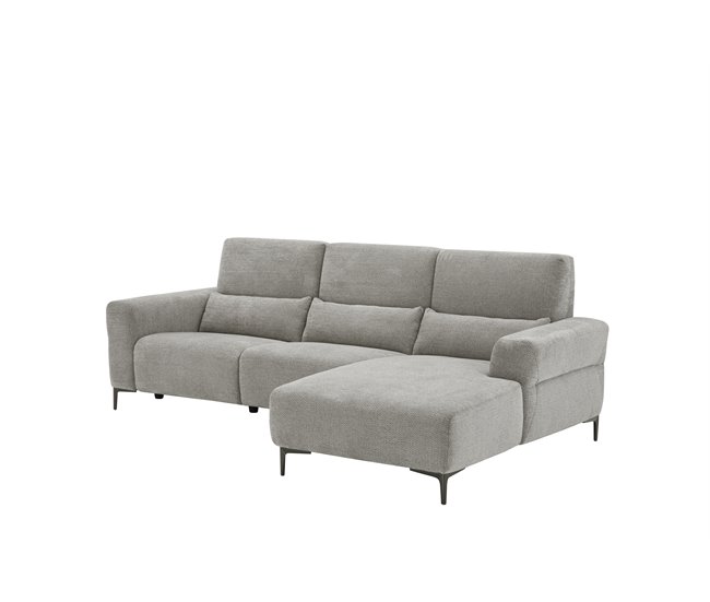 Chaise longue relax elétrica LEANIS Bege