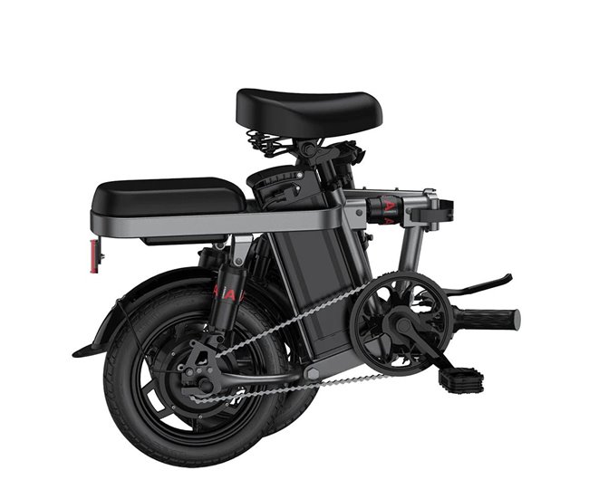 ENGWE T14 EU - Bicicleta elétrica compacta | Autonomia de 45KM Cinza