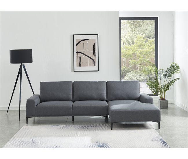 Chaise longue DANTE Cinza