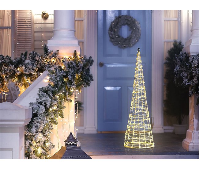 Beliani Decoração LED KOTALA Cinza