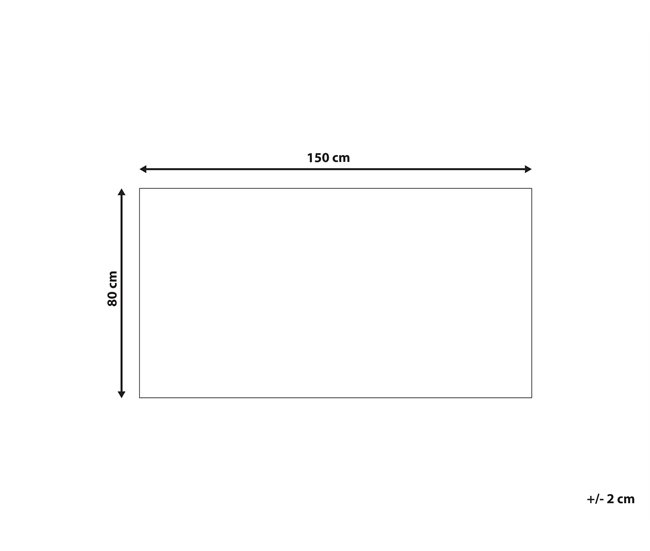 Beliani Pelos curtos AFIS 80x150 Bege