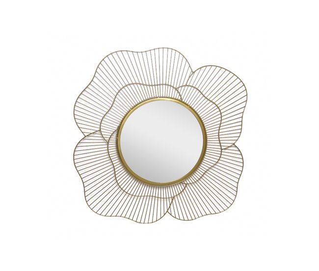 Espelho de parede ALENTINE marca ECOANYA Dourado