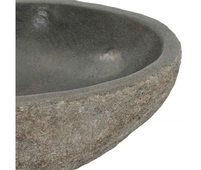 Lavatório - Lavabo - Pia de banheiro oval Antracite