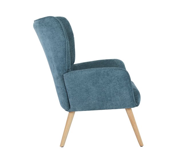 Cadeirão decorativo TYRA Azul