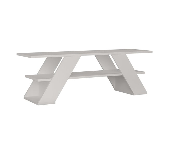 Balanço TV Mesa Sala de Estar Sala de Jantar 120 Branco