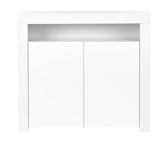 Beliani Aparador MDF COVINA Branco