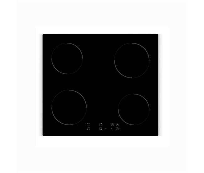 Amsta AMPI4Z6400 Placa de indução 4 zonas 6400W Preto