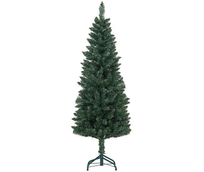 Árvore de Natal Metal e PVC HOMCOM, casa - natal Verde