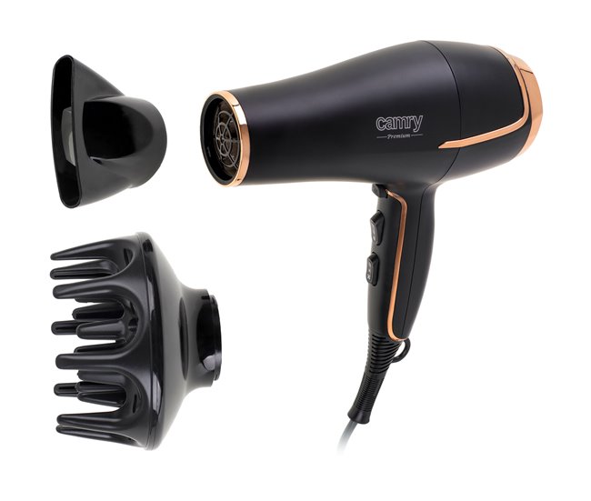 Secador de Cabelo Camry CR2255 Preto