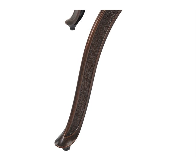 Beliani Mesa de jardim MANFRIA Castanho