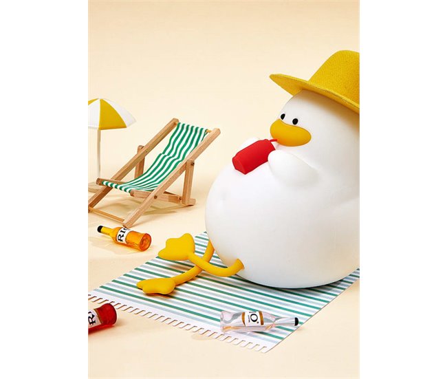 Luz noturna de pato para quarto infantil Multicor