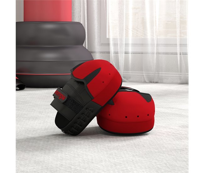 Plastrons de Boxe PU, EVA, nylon e PP SPORTNOW Vermelho