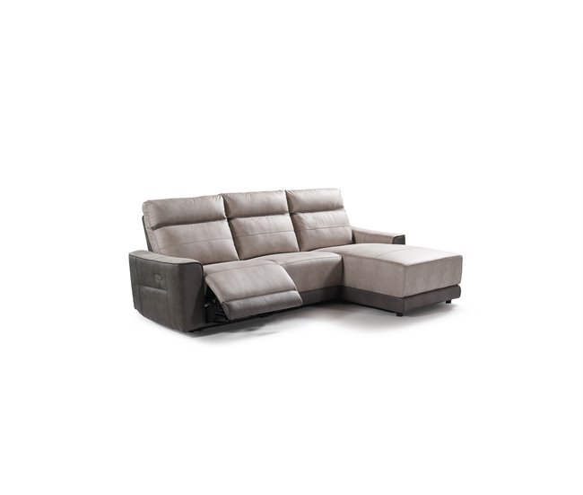 Chaise longue relax eléctrico MOON Cinza