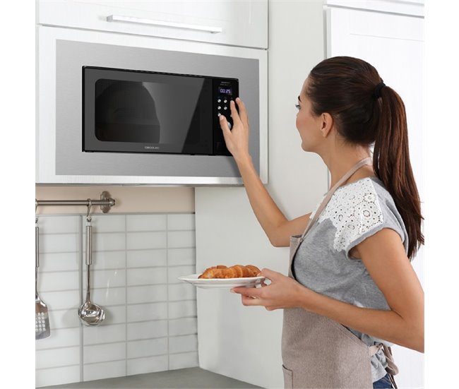Forno Micro-ondas Cecotec GrandHeat 2000 Preto-Aço incorporado Preto