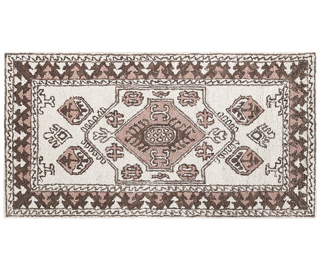 Beliani Pelos curtos TOMARZA 80x150 Multicor