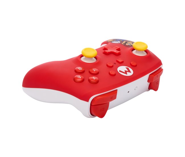 Controlo remoto sem fios para videojogos MARIO Vermelho