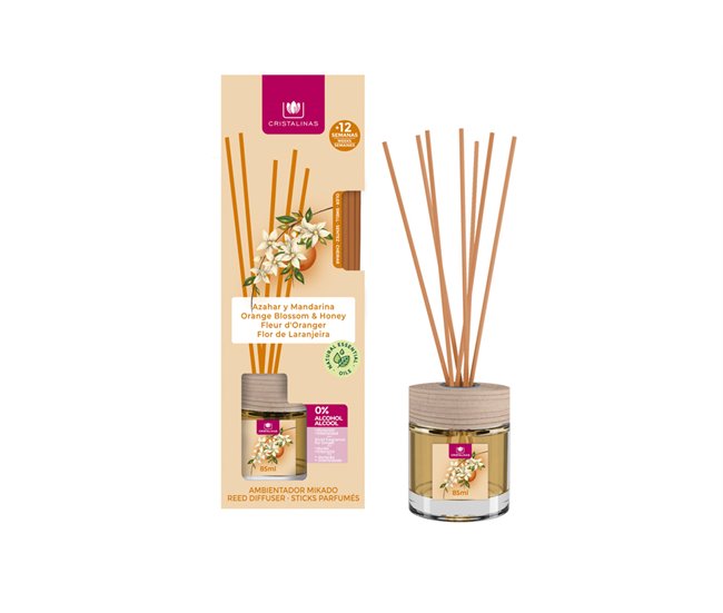 Ambientador para a casa mikado SÁNDALO y CEDRO 85 ml Bege