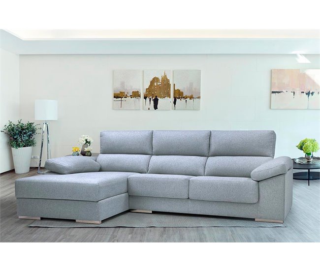 Chaise longue NOEMI Azul Claro