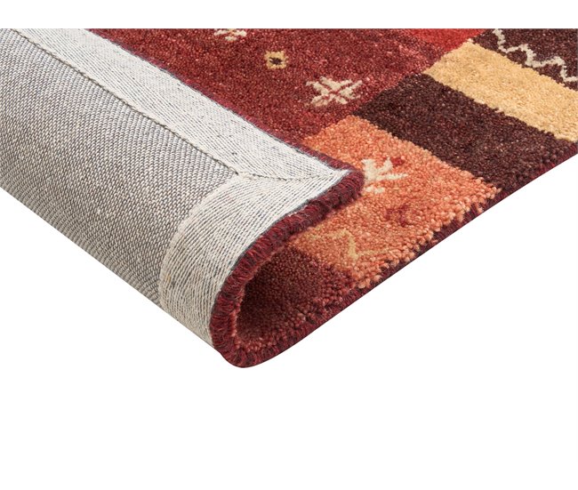 Beliani Pelos curtos SINANLI 80x150 Vermelho