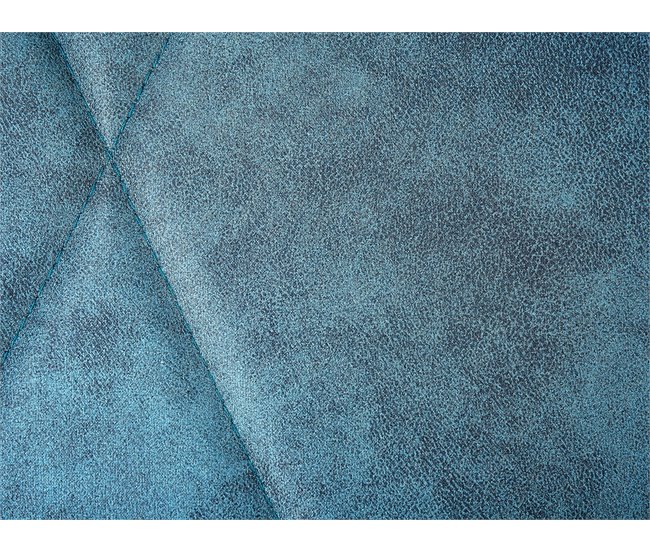 Beliani Silla de comedor MONEE Azul Marino