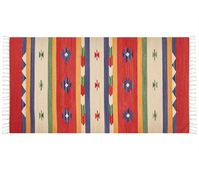 Beliani Kilim ALAPARS 80x150 Multicor