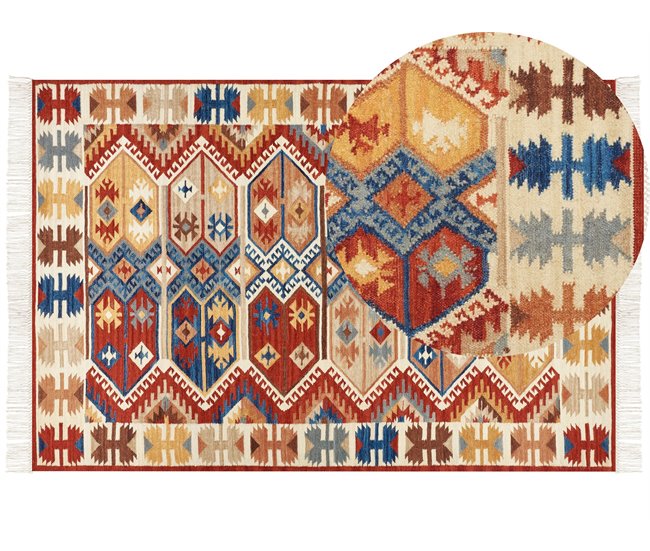 Beliani Kilim VANASHEN 200x300 Multicor