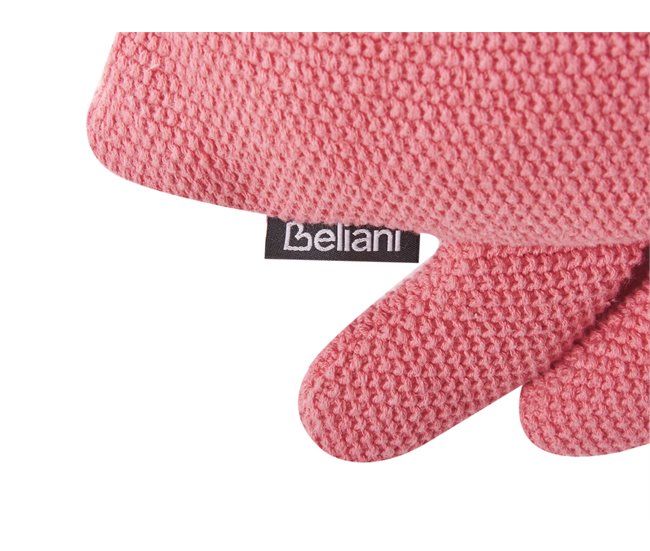 Beliani Almofada decorativa JARGALLI Rosa