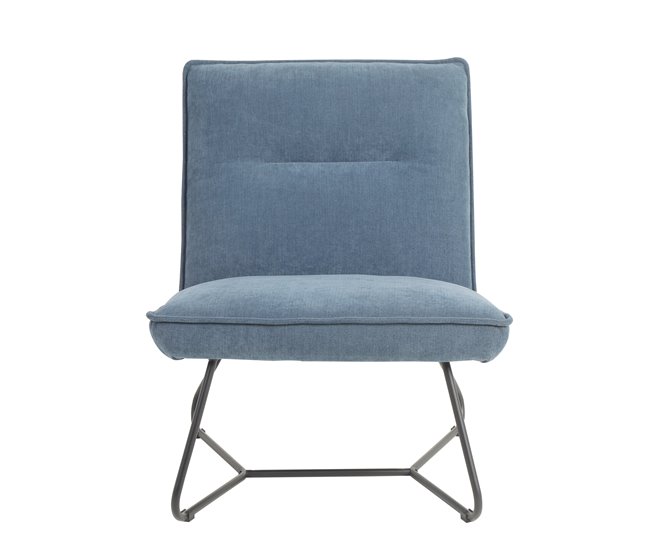 Cadeirão decorativo LEO Azul