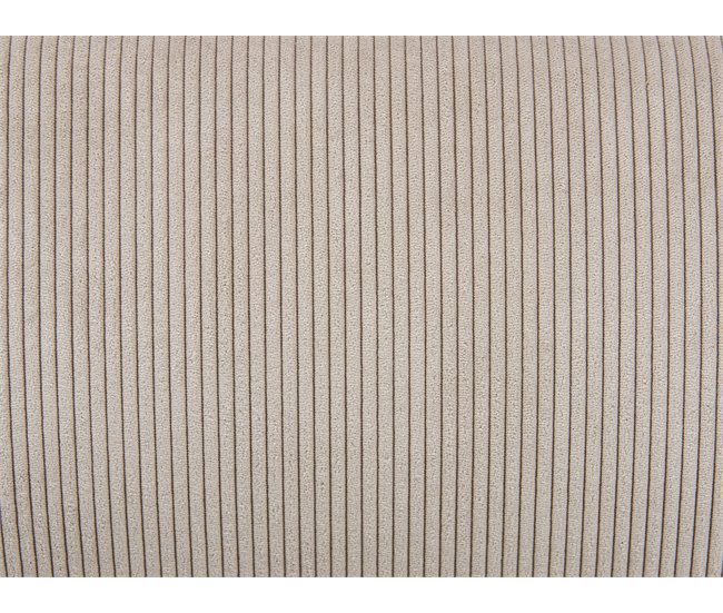 Beliani Cama com estrado Bombazine VINAY 176x233 Bege