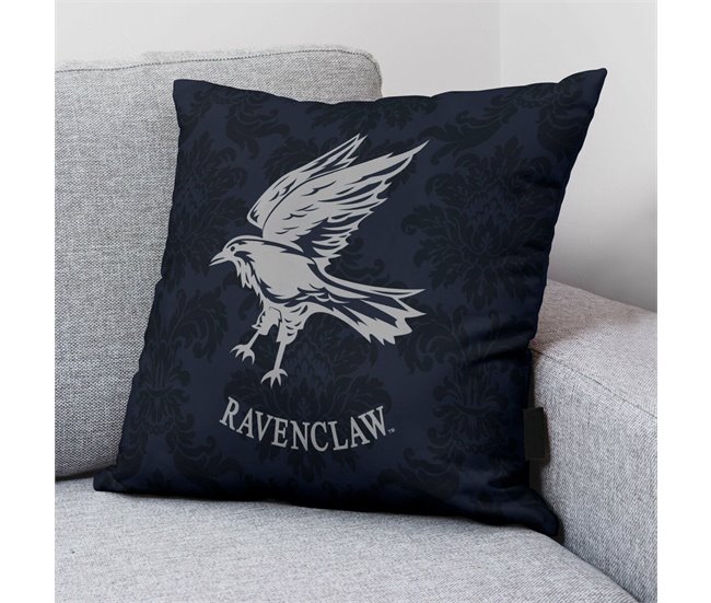Capa de travesseiro Ravenclaw Preto
