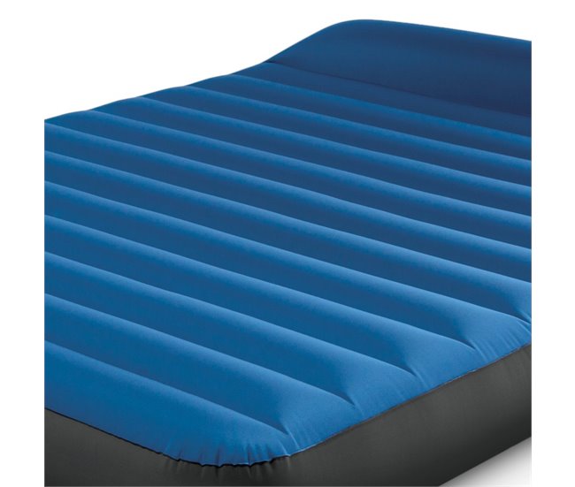 Colchão inflável individual TruAire Camping Matress c/inflador incluído INTEX Azul